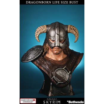 The Elder Scrolls V Skyrim Bust 1/1 Dragonborn 64 cm
